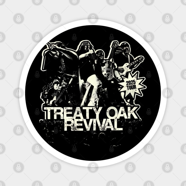 Treaty Oak Revival Magnet by dtr_art